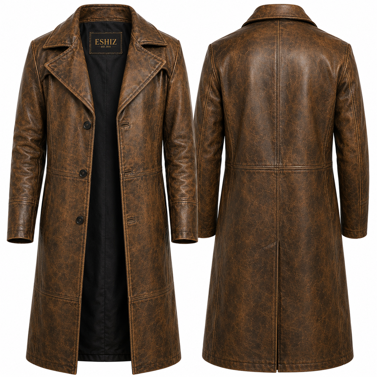 leather long coat leather long coat